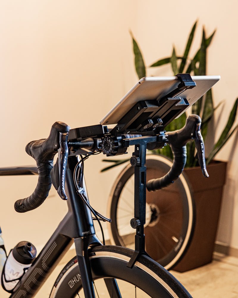 Turbo trainer deals tablet stand